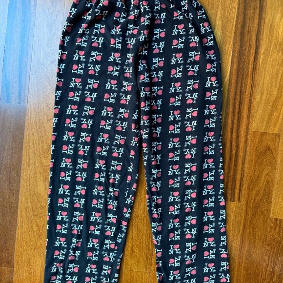 I Heart NY Sz M Black Pants - Picture 3 of 6